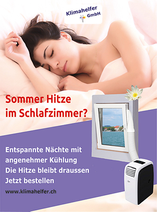 Klimahelfer Plakat Schlafen Frau Hochformat