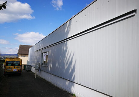 Split Klimaanlage 10 kW Sonnenschutzdach